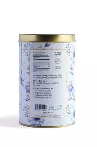 White Fusion ~ Lavender white tea