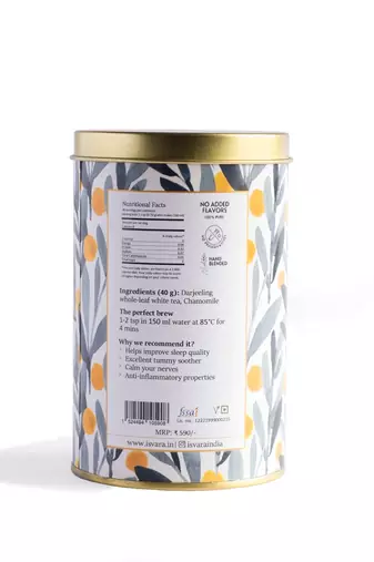 Mild Tranquilizer ~ Chamomile white tea