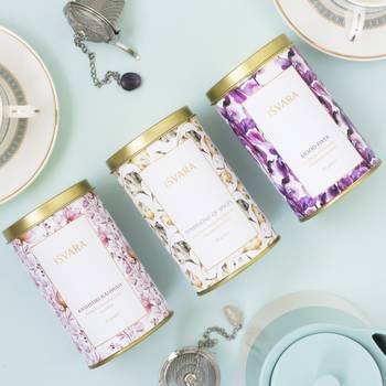Tea o'clock - Morning, evening & night tea (Pack of 3 tea tins) 1