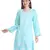 Women chikankari kurta blue