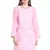 Women chikankari kurta pink