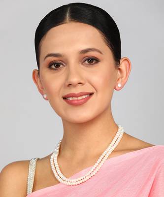 Real Natural Hyderabadi pearls Set 2