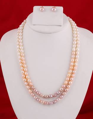 Real Natural Hyderabadi pearls Set 1