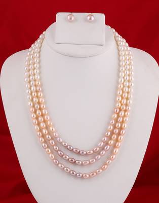 Real Natural Hyderabadi pearls Set 1