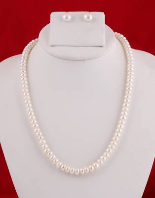 Real Natural Hyderabadi pearls Set 1