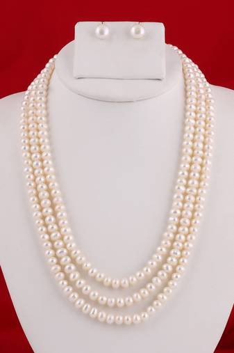 Real Natural Hyderabadi pearls Set