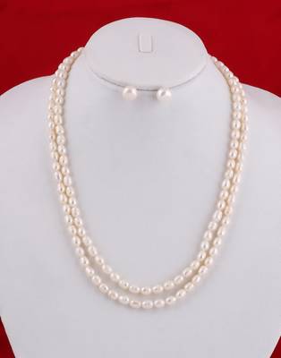 Real Natural Hyderabadi pearls Set With Certificate 1