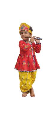 Aglare Krishna..Embroidered Angarkha Top ,kedia dress for Janmashtami and Navratri.BOY AND GIRL. 1