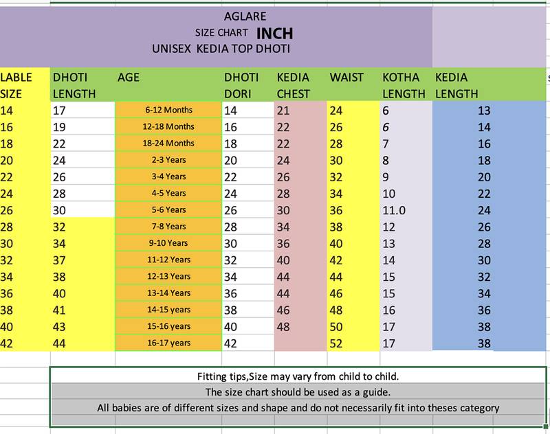 Aglare Krishna..Embroidered Kurta Top ,Kurta dress for Janmashtami and Navratri.BOY AND GIRL. Red Yellow