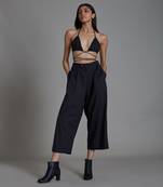 Black solitaire pant