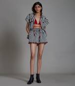 Black stripe tora co ord set