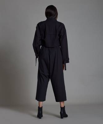Black cover solitaire jacket set 2
