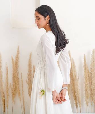 Ivory cashmere kurta 3