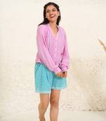 Sachet pink carnation co ord set