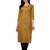  WILNERCROWN designer Cotton Blend Casual Floral Prints Below Knee Kurti for Women