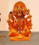 The Advitya Panchmukhi Hanuman Statue(6 Inches Height)
