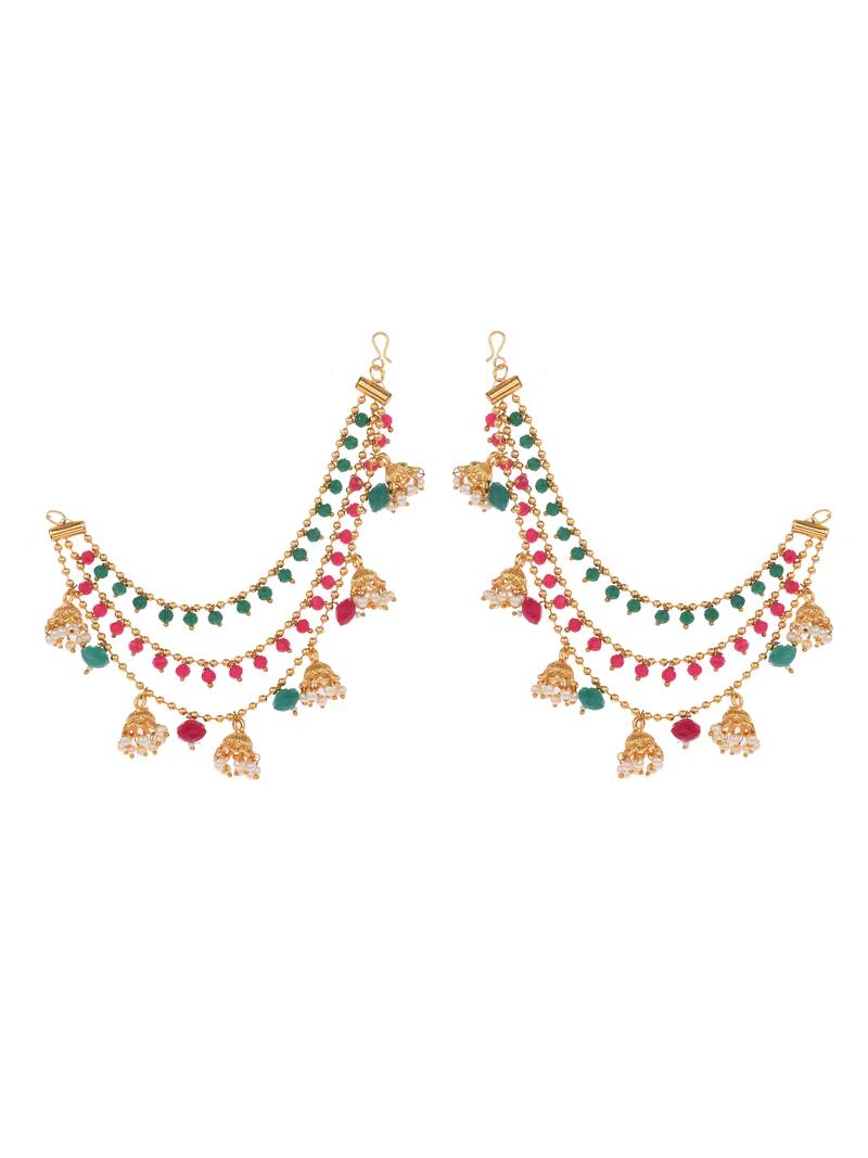 Sasha gold-plated beaded classic matil