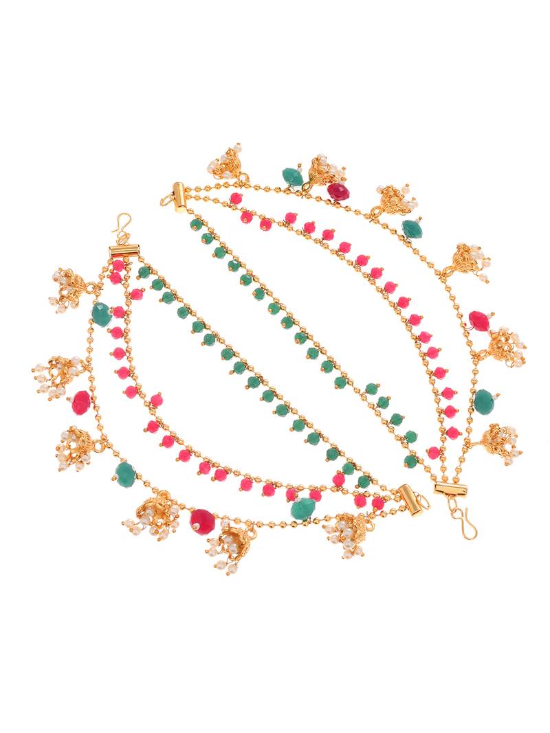 Sasha gold-plated beaded classic matil