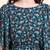 Fit & flared ruffled georgette butterfly sleeve maxi dress