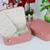 Atorakushon pu leather makeup organizer box set for women and girls for cosmetic travel storage vanity box  peach