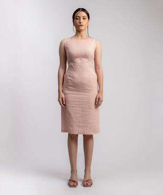 Pink annie dress 1