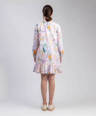 Multicolor printed eva dress 3
