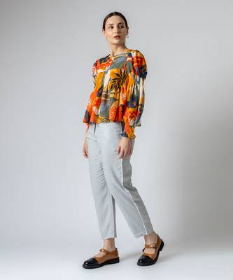 Multicolor printed cara top 2