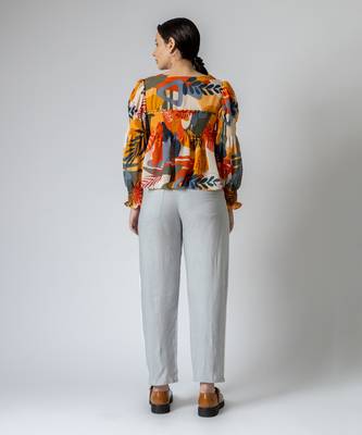 Multicolor printed cara top 4