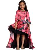 Tilism baby net satin up down dress