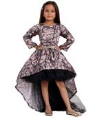 Tilism baby net satin up down dress