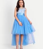 Tilism baby net satin dress