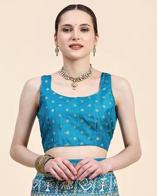 Cream Kanji Varam Saree With Blouse 5