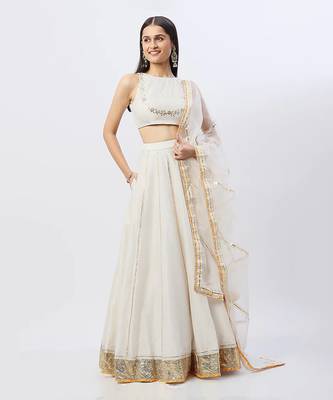Off White Lehenga Set 1