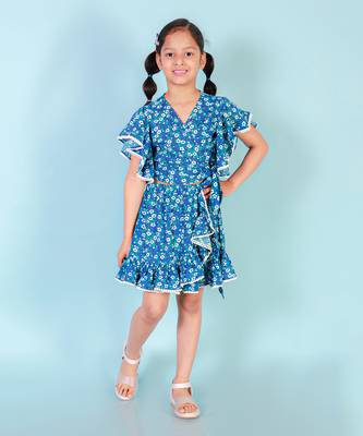 Blue viscose co ord set 2