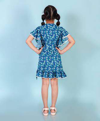 Blue viscose co ord set 3