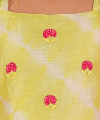 Pink girls fusion flared palazzo set 4