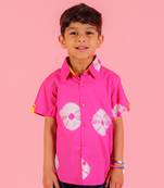 Pink boys fusion shirt