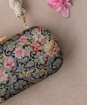 Navy elora clutch 2