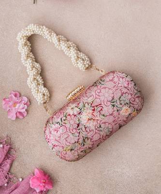 Pink elora clutch 1