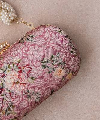 Pink elora clutch 2