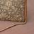 Grey embroidered box clutch