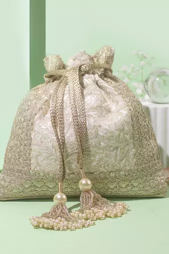 Off white inaya potli bag