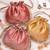 Dark pink kashi banarasi silk potli bag