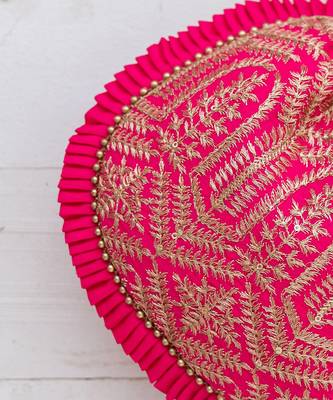 Pink leela heritage potli bag 4