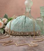 Aqua monroe vintage purse