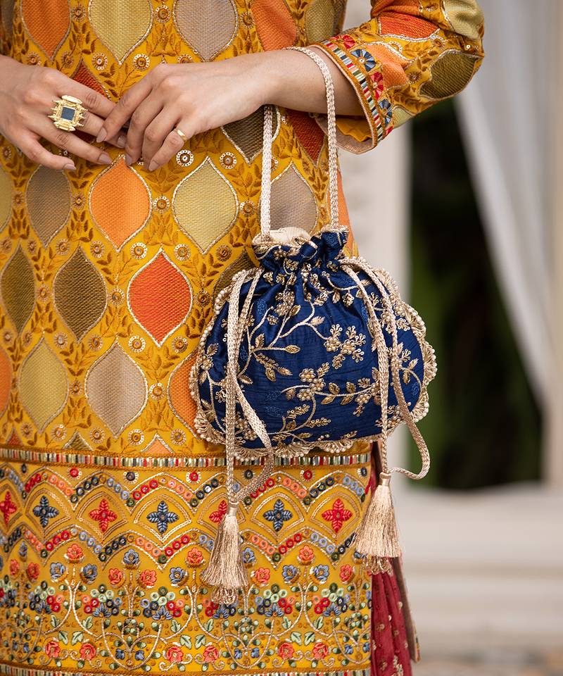 MURRAL Trillium embroidered bag Buy Embroidered Bag Online in India