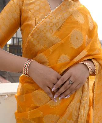 JADAU PINK KUNDAN BANGLES 2
