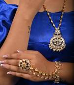 JADAU KUNDAN MOTHER OF PEARL HATHPHOOL