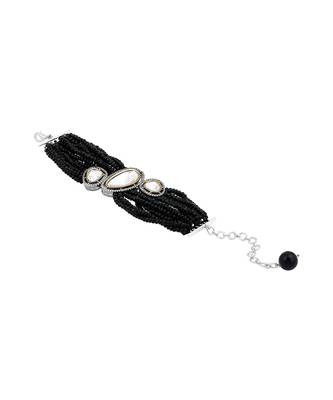 Black kundan bracelet 3