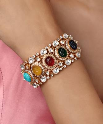 Navratna kundan bracelet 1